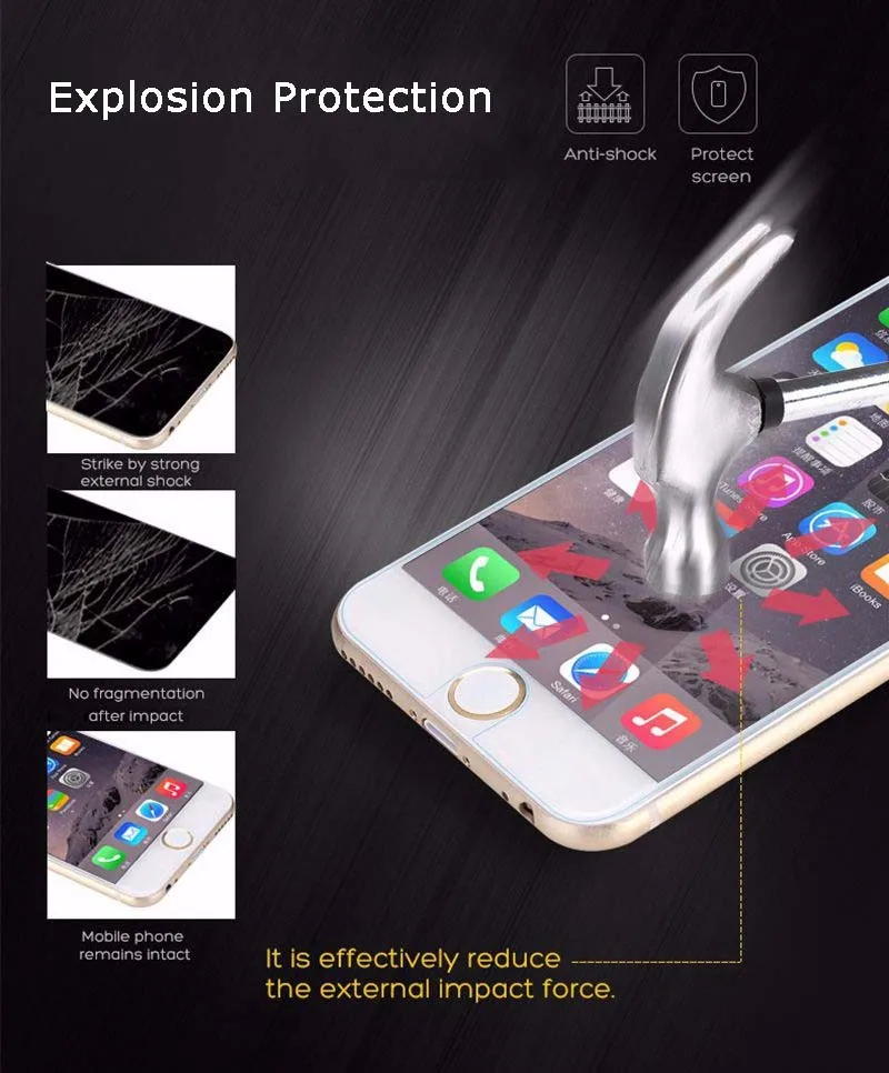 Premium 9H 2.5D tempered glass For Xiaomi Mi6 plus screen protector for xiaomi mi 6 Toughened glass Protective guard Film (10)
