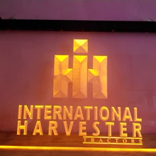 LG133-Международный трактор комбайн светодиодный неоновый свет знак