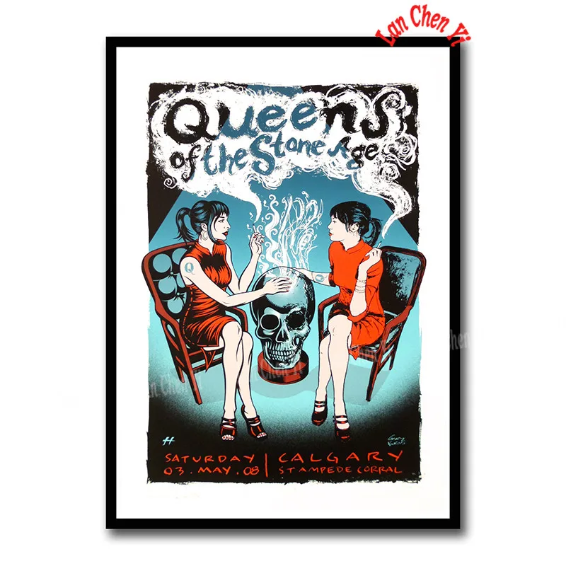 Queen Rock band бумажные плакаты с покрытием, домашний Декор, живопись, настенные Стикеры, бумажные плакаты 42*30 см