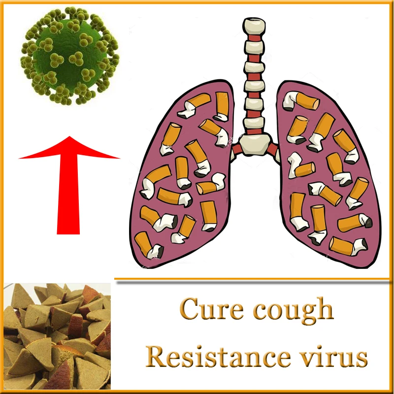 Herbs cure cough caused by pneumonia treat of Cold & Amygdalitis reduce