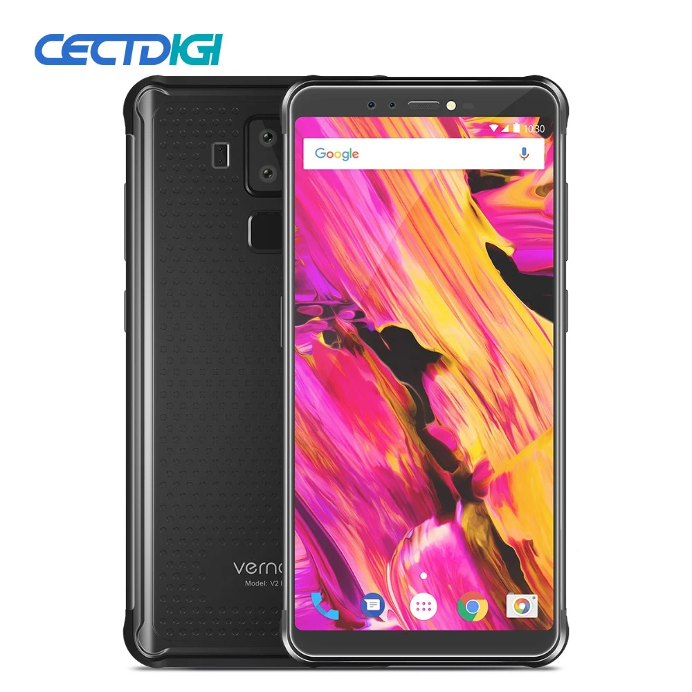 Vernee V2 Pro IP68 водонепроницаемый смартфон 5 99 &quotFHD Face ID 6 ГБ 64 Гб 21 МП четыре камеры NFC