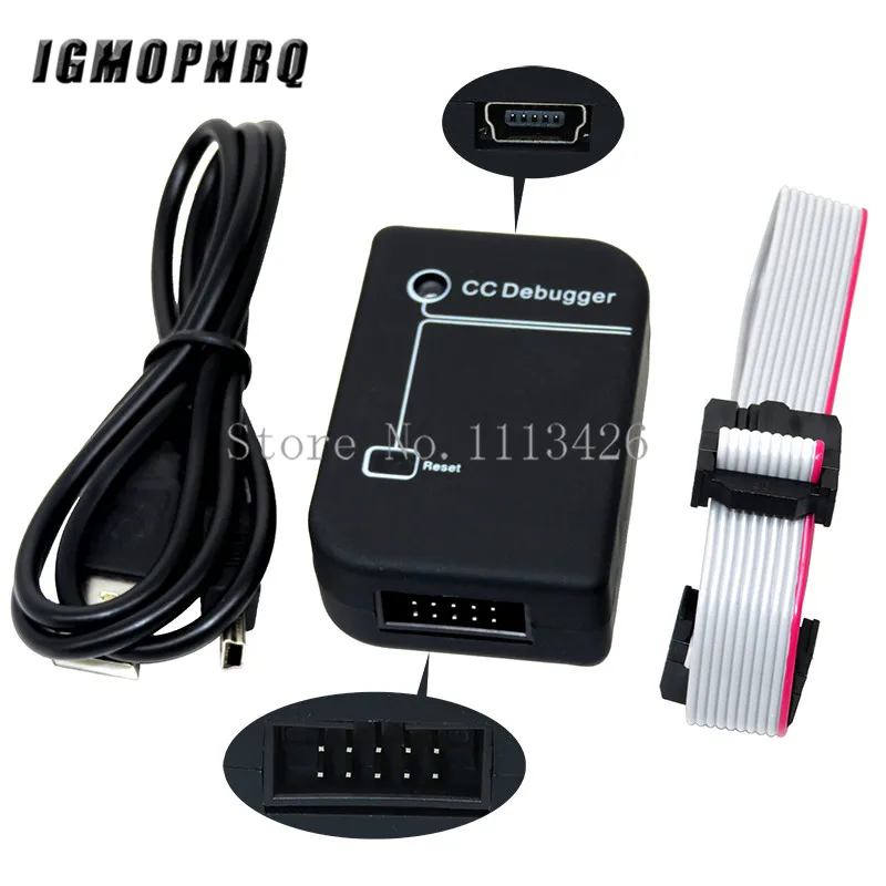 Фото Эмулятор ZIGBEE CC2531, CC2540, беспроводной Bluetooth 4,0, USB-программатор, кабель загрузчика №2