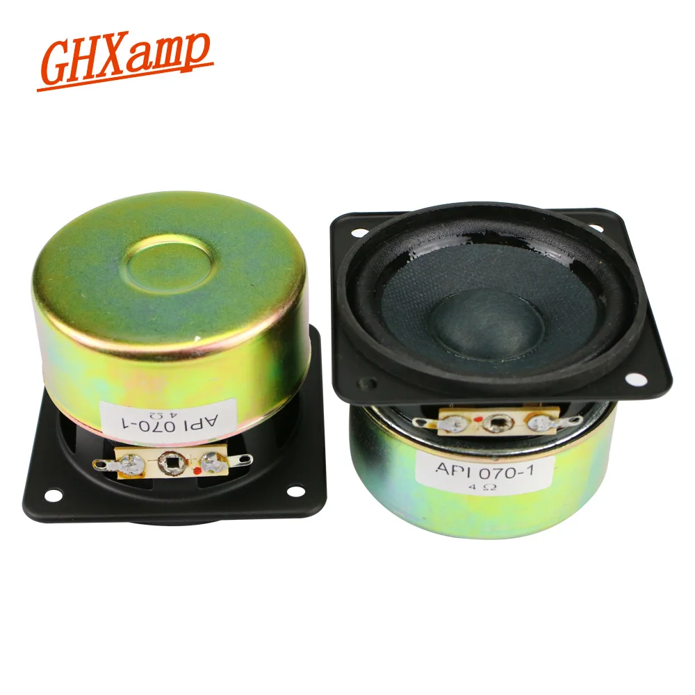 GHXAMP Hifi 2 75 дюймов полный диапазон динамик 4ohm 20 Вт Bluetooth сделай сам для компаньона