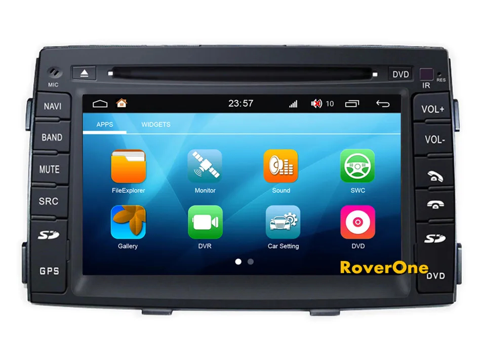 RoverOne Android 8,0 Восьмиядерный автомобильный Радио DVD gps для Kia Sorento 2009-2012 сенсорный экран Bluetooth мультимедийный плеер головное устройство