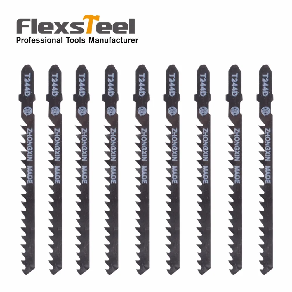 Flexsteel 10 штук " 10 см 5-6 PRO TPI, HCS t-хвостовик пильные диски для изогнутых и быстрых порезов в твердых и мягких лесах