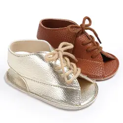 Детская обувь модные детские первые ходунки нескользящая Мягкая подошва детские летние тапочки для мальчиков