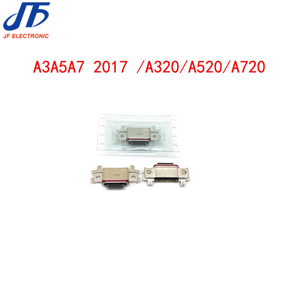 Charging Port flex for Samsung Galaxy 2017 A3 A5 A7 / A320 A520 A720 Type Micro USB Connector Socket 50pcs/lot | Мобильные телефоны