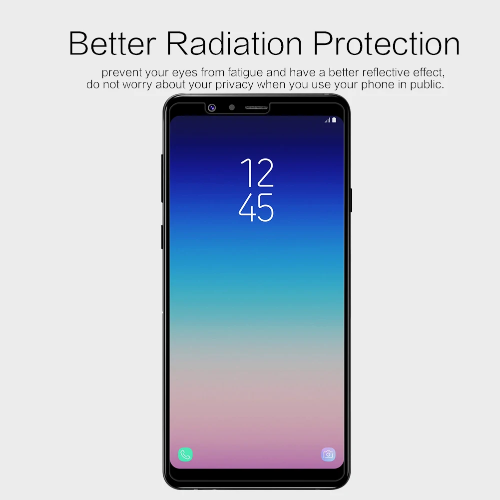 Антибликовая Защитная пленка для Samsung Galaxy A8 Star/A9 Star матовая защитная против