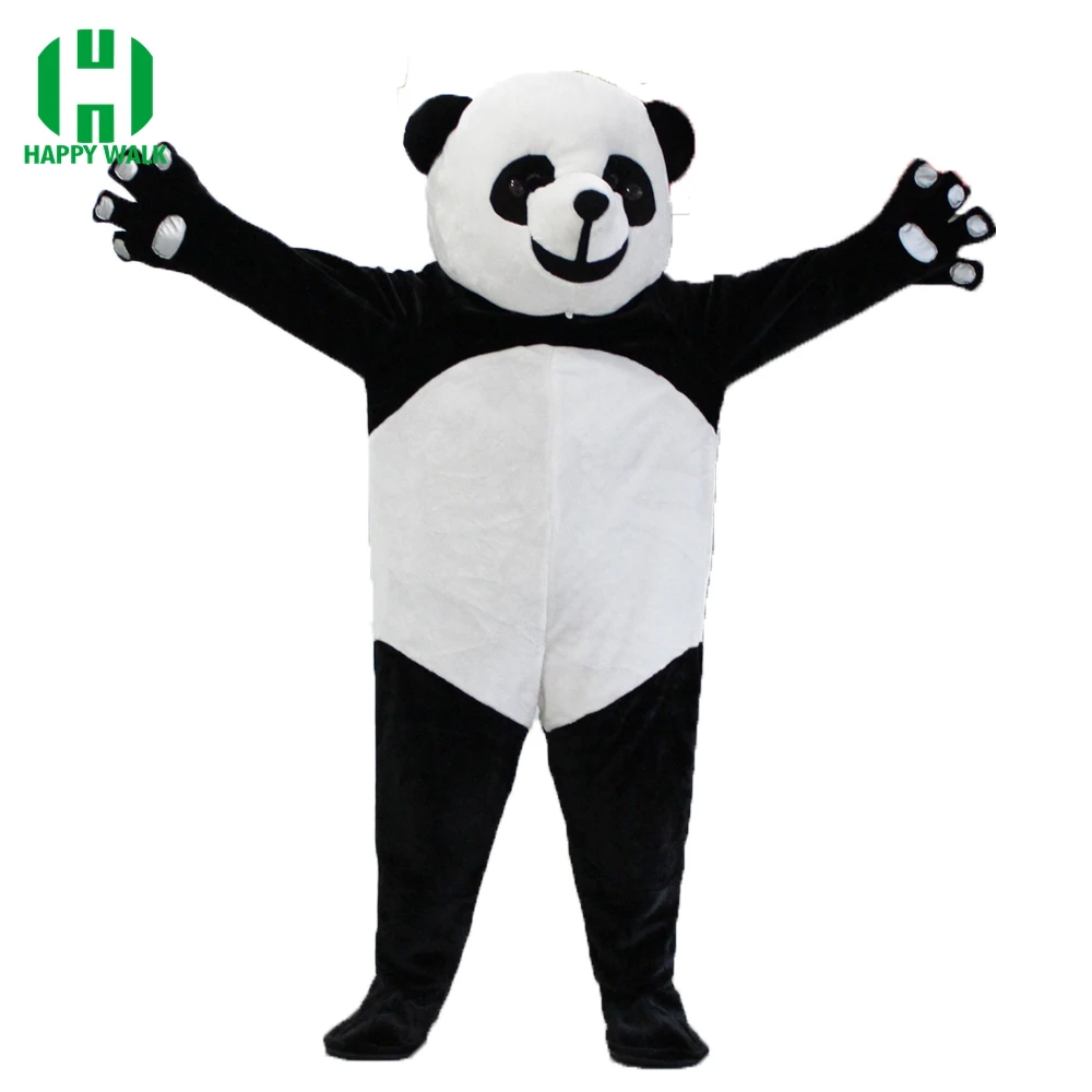 

Panda Mascot Costume Cartoon Character Carnival Party Costume Halloween Fancy Cosplay Costumes Panda Performance Clothing