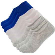 AZUE, женские хлопковые носки, мягкие, дышащие, не показывают, носки, нескользящая подкладка, короткие носки, унисекс