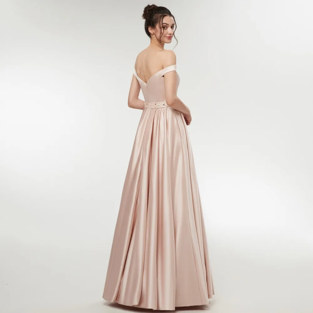 Robe demoiselle d'honneur2021 новые атласные Кристальные сексуальные V шеи с коротким