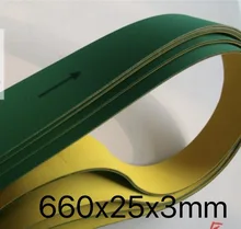 2pcs 660x25x3mm Nylon Chip Base Band Textile Flat Belt Conveyor Transmission Timing Belt 2pcs 660x25x3mm Nylon Chip Base Band Textile Flat Belt Conveyor Transmission Timing Belt
