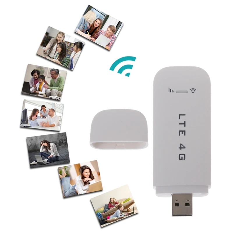 4G LTE USB Modem Network Adapter With WiFi Hotspot SIM Card 4G Wireless Router 1