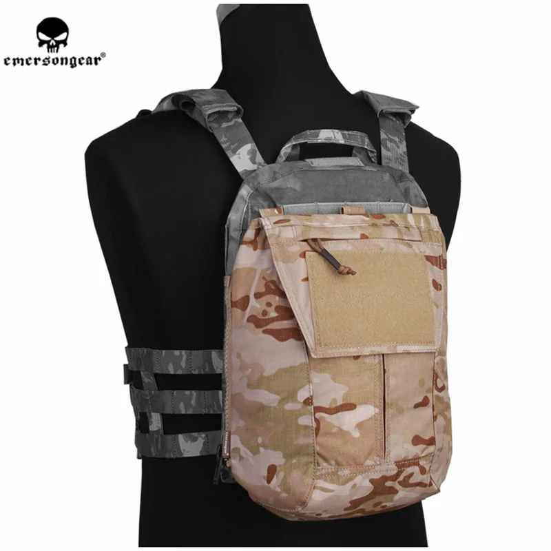 Тактическая Сумка Emerson с застежкой-молнией на панели, сумка для переноски, рюкзак, сумка AVS JPC 2,0 CPC, тактический жилет, рюкзак, сумка