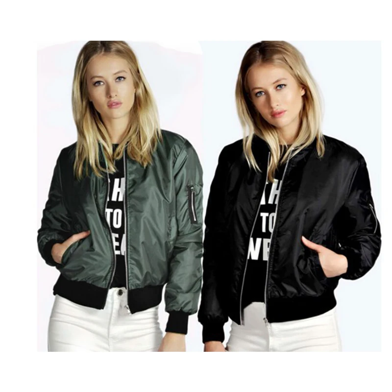 Spring Autumn Women Short Jackets 2018 Fashion Basic