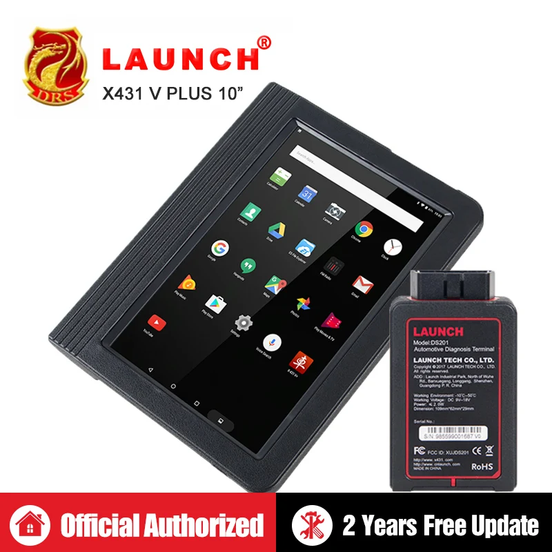 

100% Original Global Version LAUNCH X431 V+ Full System Scanner online update equal to X-431 PRO based on Android system