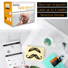 Набор восковой носа для мужчин и женщин удаление волос из носа портативный безболезненный триммер для волос FM88