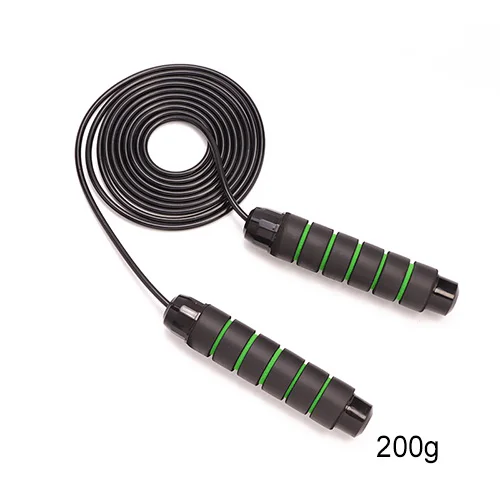 Green Black Normal Скакалка 3,4 м с тяжелой нагрузкой Скакалка стальная проволока скакалки для тренажерного зала фитнеса тренировки Кроссфит скакалки - Цвет: Green Black Normal