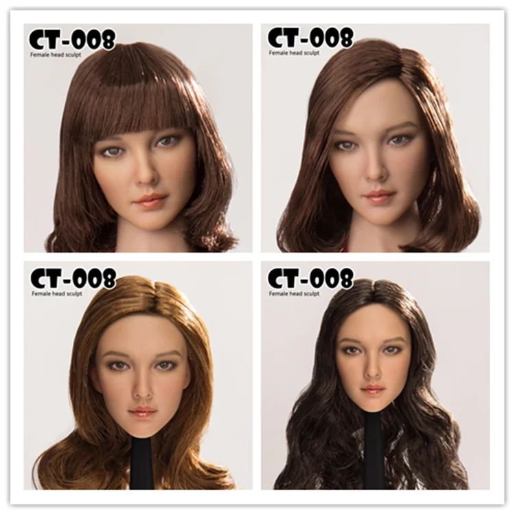 

[ESTARTEK] Cat Toys CT008 1/6 Asian Female Head Sculpt for PH TBL JIAO DOLL UD ND LD 12inch Collectible Action Figure pre-order