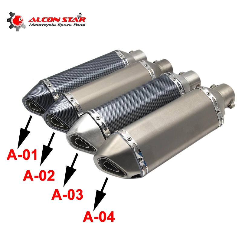 Motorcycle Universal Exhaust Motorcycle Exhaust Muffler Exhaust & Exhaust Systems(motorcycle