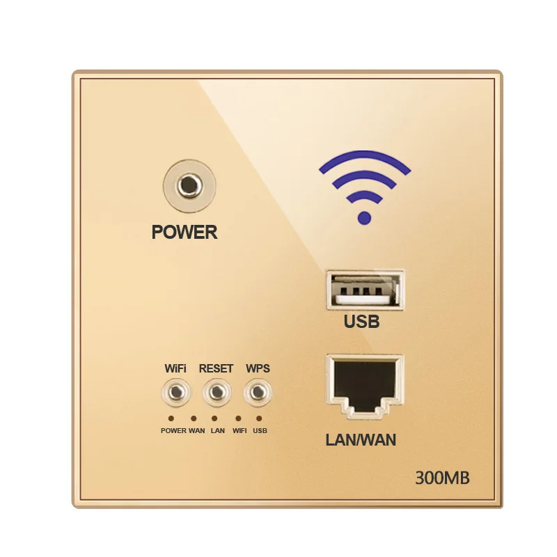 Смарт ретранслятор Bcsongben 300 Мбит/с 220 В Wi Fi 2 4 ГГц панель маршрутизатора usb разъем