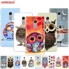 HAMEINUO Красочные Совы чехол для телефона для Xiaomi redmi 5 4 1s 2 3 3s pro PLUS redmi note 4 4X 4A 5A
