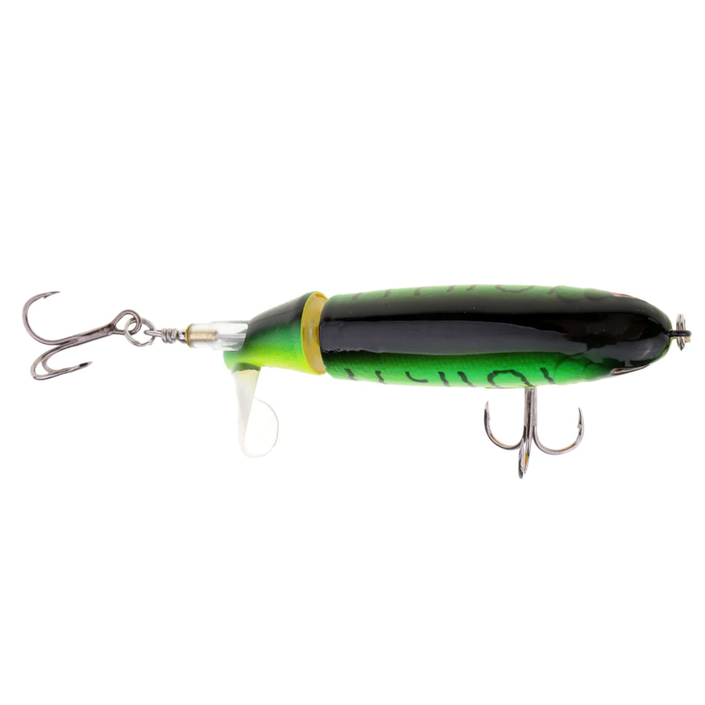 1Pcs 13g 100mm Topwater Fishing Lure Floating Lure Big Hard Bait Hooks Carp Bass Fake Fishing Lure 