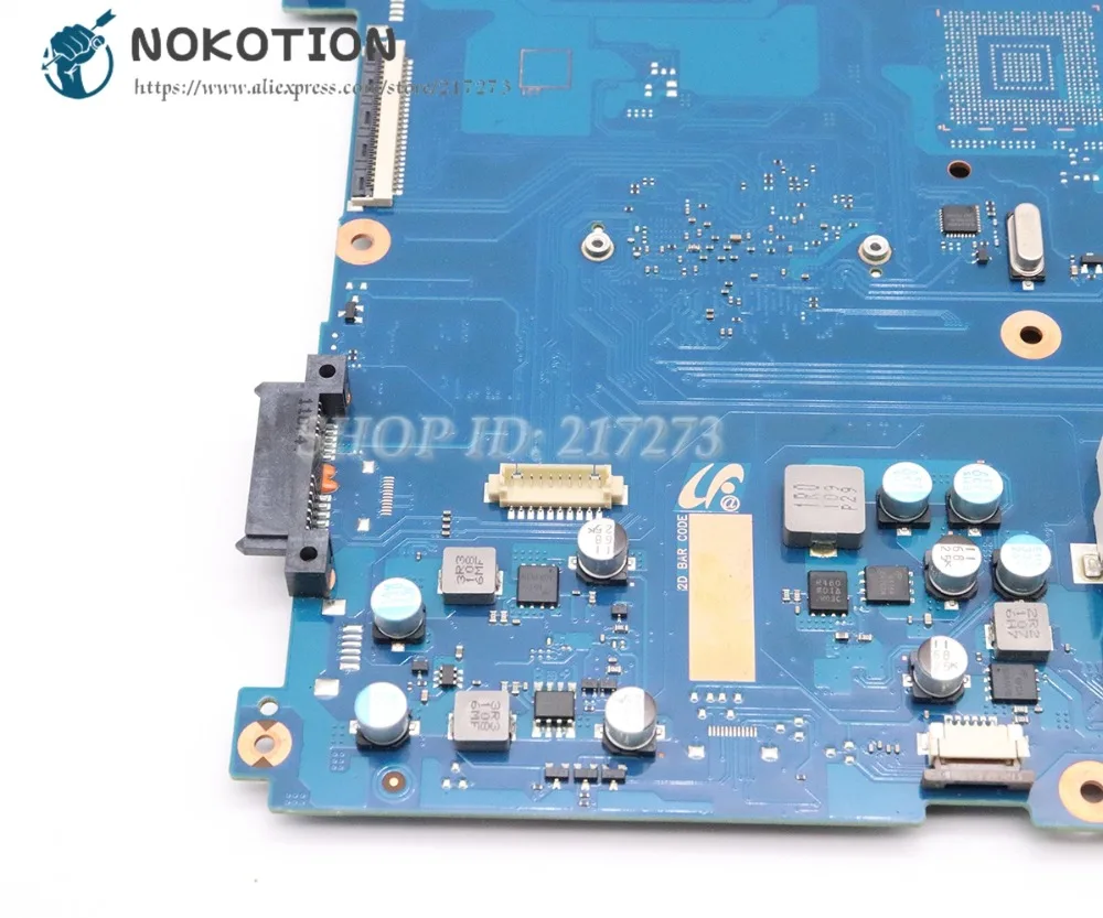 NOKOTION para Samsung NP-RV411 RV411 placa base de computadora portátil DDR3 gratis CPU BA92-07702A BA92-07702B BA41-01432A BA41-01433A BA41-01434A