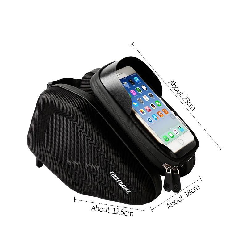 Joytutus Bicycle Bag Cycling Bag Frame Front Head Top Tube Double IPouch 6.2 Inch Touch Screen phone Bag Waterproof Key bag Joytutus Bicycle Bag Cycling Bag Frame Front Head Top Tube Double IPouch 6.2 Inch Touch Screen phone Bag Waterproof Key bag