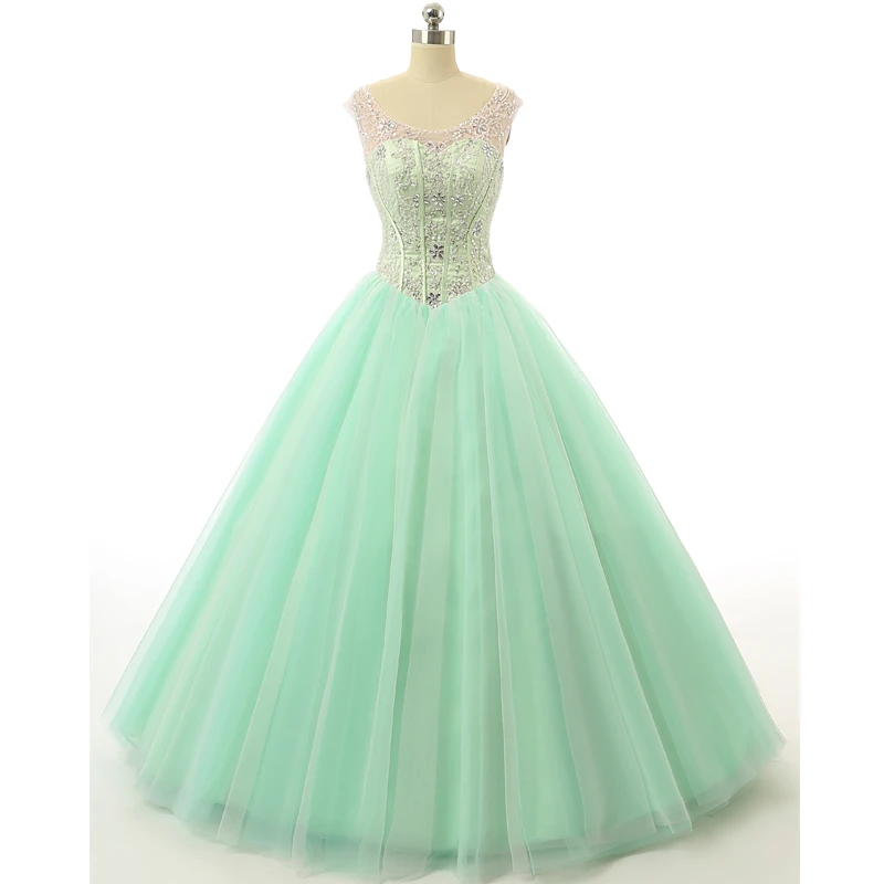Sexy Open Back Mint Green Tulle Vestido 15 Anos A Line Floor Length Long  Vintage Quinceanera Dresses Vestidos De 15 Anos|vestidos de 15 anos|vestido  15 anos15 anos - AliExpress