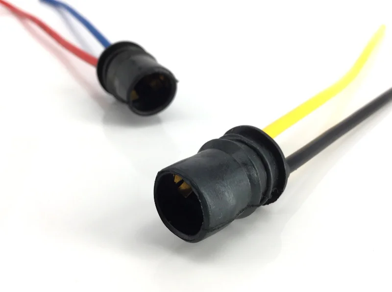 

YIJINSHENG 2PCS T10 T15 led bulb Connector W5W 168 194 Car Lamp Cable Auto Bulb Wire Light LED Bulbs Socket adapter