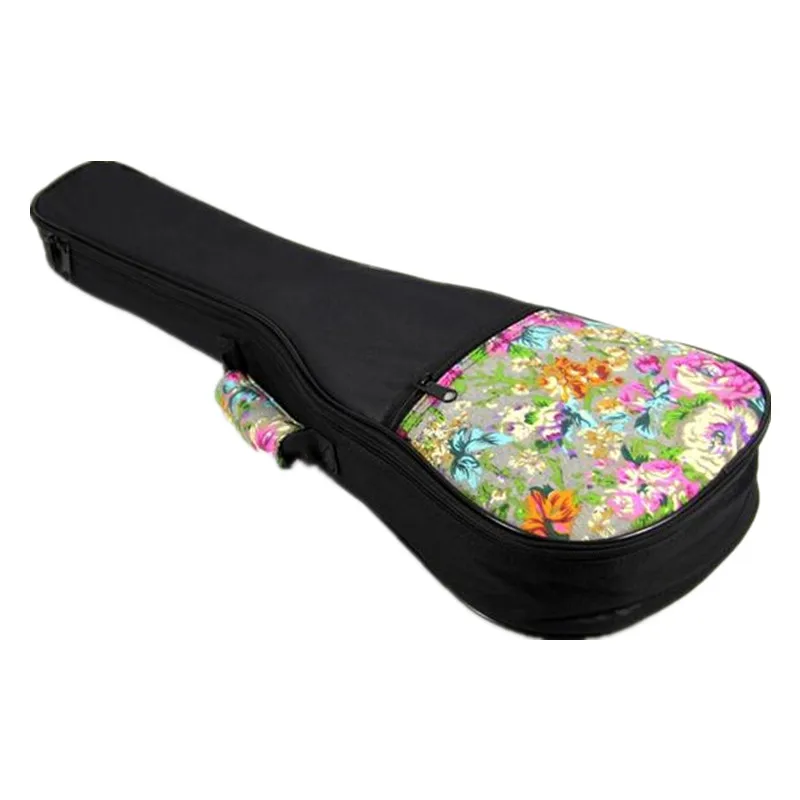 New Special Design 21 Soprano 23 24 Concert 26 Tenor Ukulele Bag Uke Backpack Case Soft Gig Padded Pattern Flower Creative Gifts