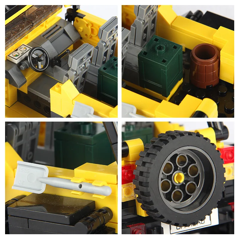 Offroad Adventure Set Building Blocks Car Series Bricks Toys For Kids Educational Kids Gifts Model Compatible Legoings 610pcs Offroad Adventure Set Building Blocks Car Series Bricks Toys For Kids Educational Kids Gifts Model Compatible Legoings 610pcs
