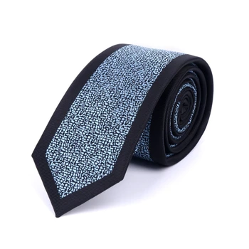 

THINKTHENDO Skinny Men Tie 6cm Floral Dot And Striped Casual Style Slim Neck Ties For Party