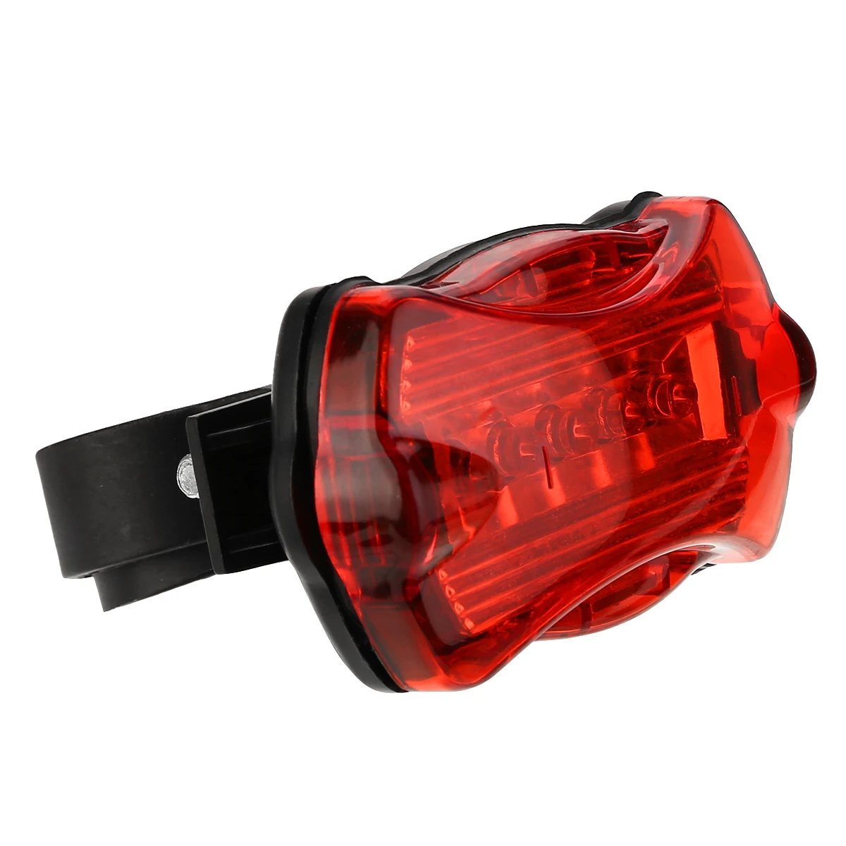 1Pcs 5LED Bicycle Cycling Tail Rear Light Bike Red Taillight Lamp Safety Warning Bike Bicycle Accessories