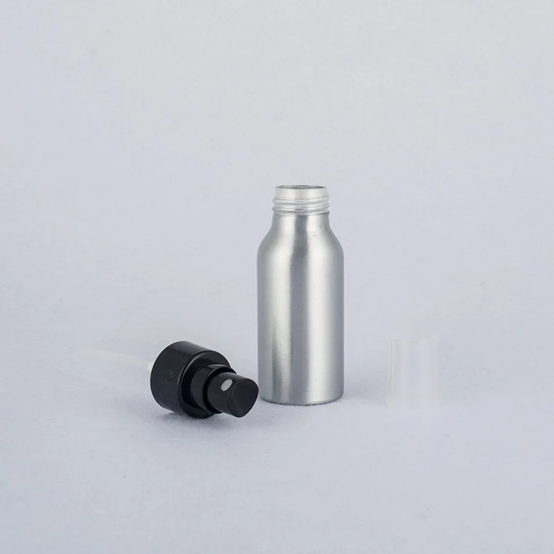 2pcs 40-250ml aluminum bottle High grade Aluminum bottle spray smooth nozzle Cosmetic bottling wholesale BQ051 2pcs 40-250ml aluminum bottle High grade Aluminum bottle spray smooth nozzle Cosmetic bottling wholesale BQ051