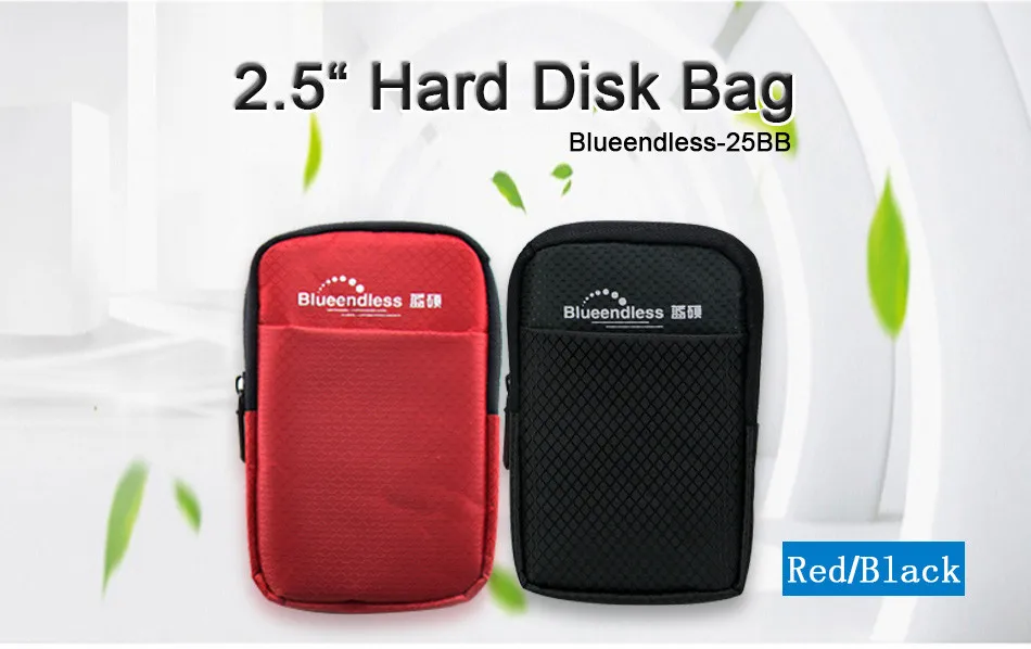 Blueendless 1 Набор 2," Sata для USB 3,0 HDD SSD жесткий диск Корпус 7 мм 9,5 мм для внешнего корпус для жесткого диска сумка высокого качества