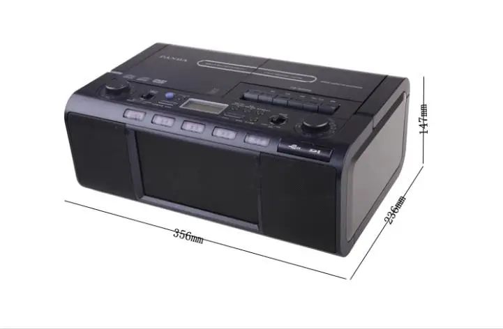 Panda CD-5000 Кассетный рекордер CD проигрыватель машина Английский Обучение DVD хлеб повторитель радио