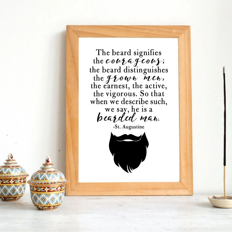 Bearded Man Canvas Prints
