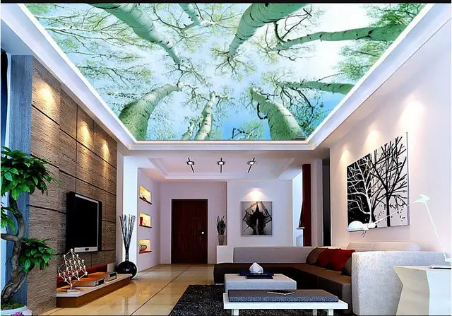Benutzerdefinierte 3d fototapete HD bäume 3d malerei wand decke 3d ... Benutzerdefinierte 3d fototapete HD bäume 3d malerei wand decke 3d ...