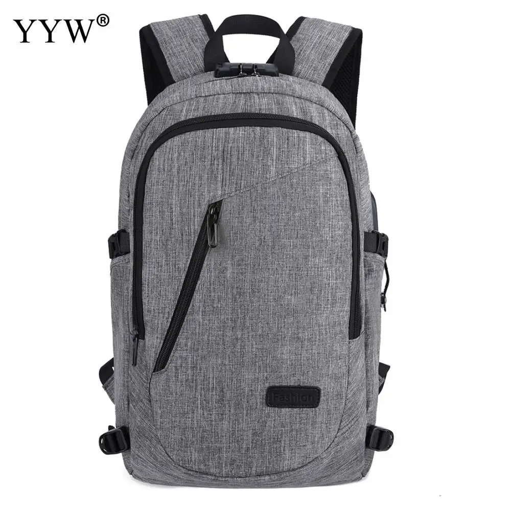 

Oxford Men Anti Theft Backpack Travel Backpack Women Laptop Backpack Load Reduction Large USB Charging Bagpack Estojo Escolar