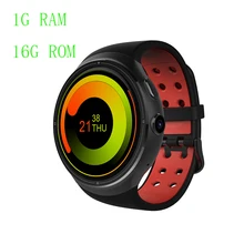 Смарт-часы 1 ГБ/16 ГБ наручные часы Android 3g WiFi gps монитор сердечного ритма поддержка sim-карты Amoled круглый экран для iOS Android