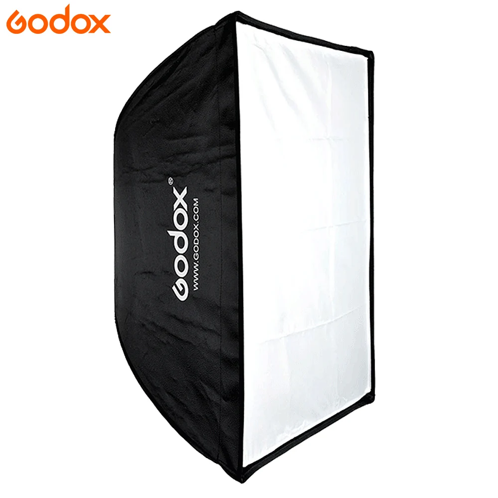 Портативный зонт софтбокс Godox 60x90 см Отражатель + подставка для освещения 2 м