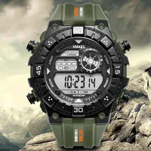 Модные мужские часы повседневные спортивные многофункциональные светящиеся часы водонепроницаемые цифровые наручные часы Распродажа