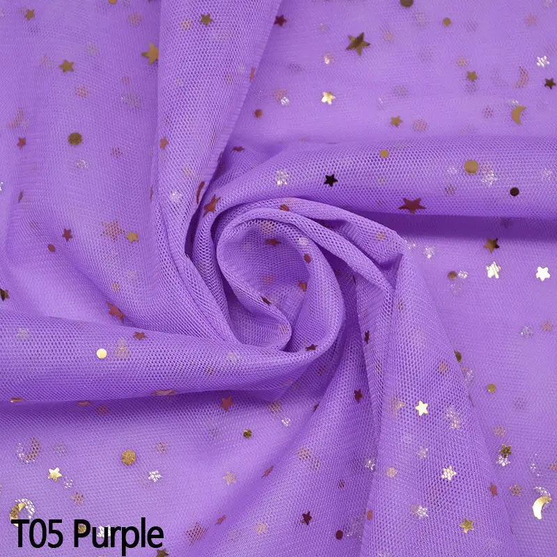 100*160 см блеск рулон тюля с блестками катушка пачка платье свадебная отделка органзы лазер DIY ремесло день рождения, мероприятие, вечеринка поставки - Цвет: Purple