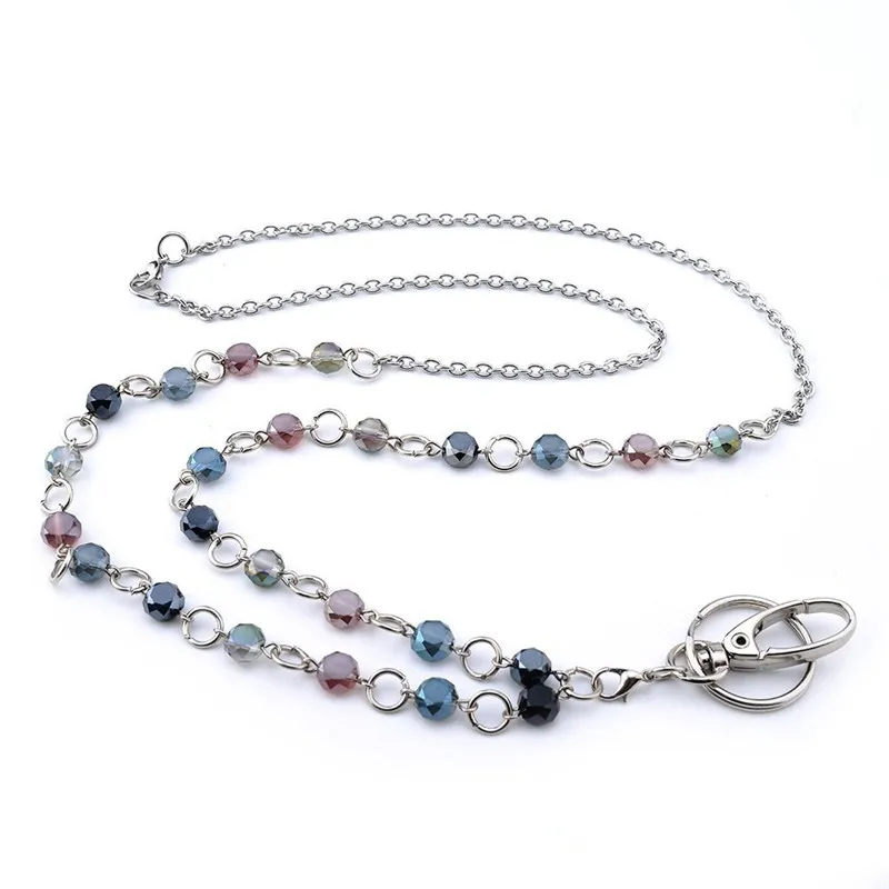 Fashion Crystal Lanyards Necklaces ID Lanyard Women's Elegant Lanyard ...