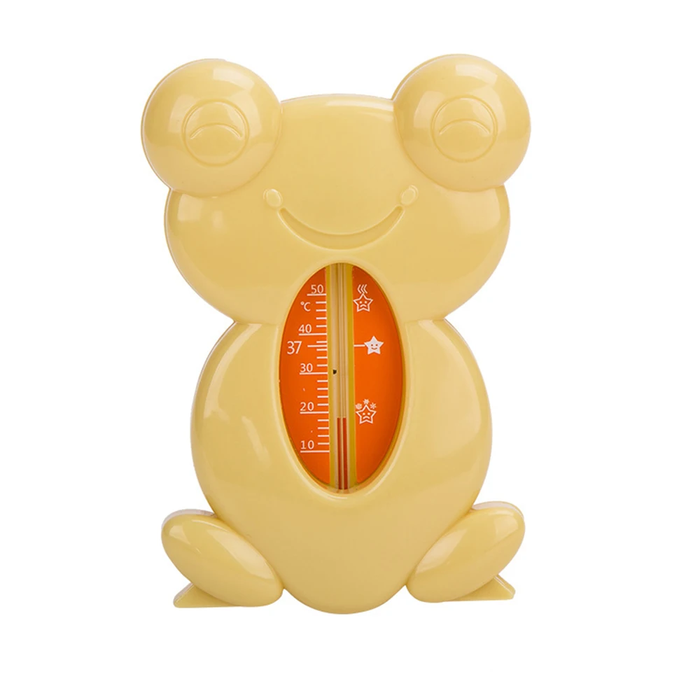 Baby Bath Take a Shower Thermometer Cartoon Animal Elephant Frog Shape Pink Blue Yellow Green Baby Water wireless Thermometer (5)