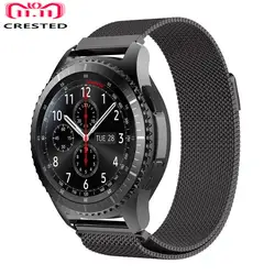 Ремешок gear S3 для samsung galaxy watch 46 мм/active 20 мм 22 мм часы браслет amazfit bip/gtr 47 мм huawei watch gt