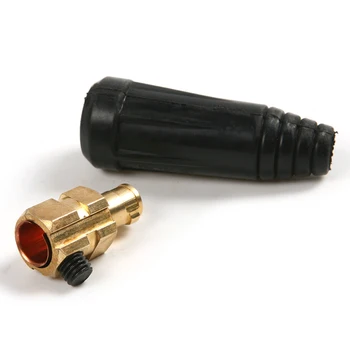 

Welding Soldering Dinze Dinse Plug Male Fitting Quick Connectors Welder DKJ35