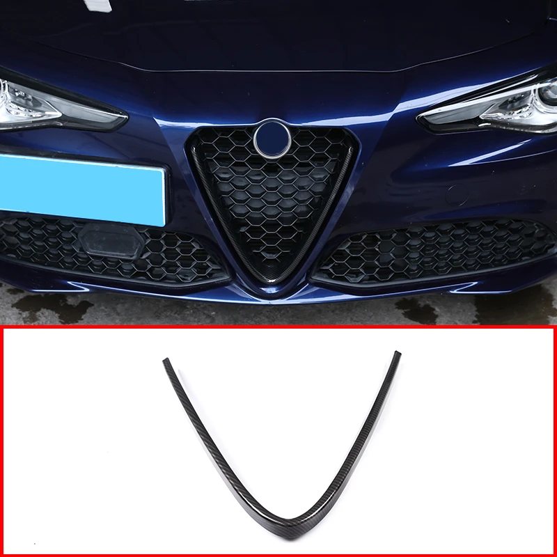 1 шт. передняя решетка из АБС пластика для Alfa Romeo Giulia 2017 2018|Хромирование| |
